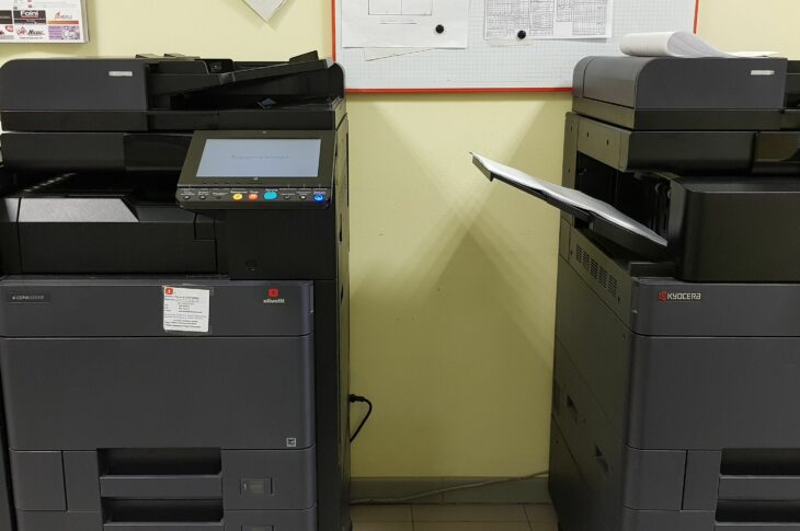 Sala stampa: i fotocopiatori